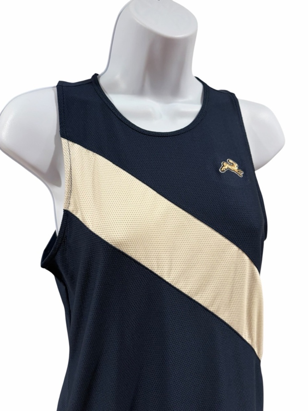 Tracksmith Van Cortlandt Singlet Navy Ivory size Small - Picture 2 of 7